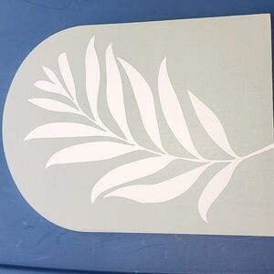 Green and White Botanical Art Wall Decor